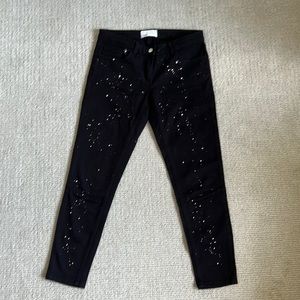 Black  skinny jeans